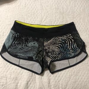 Lululemon Seawheeze speed shorts